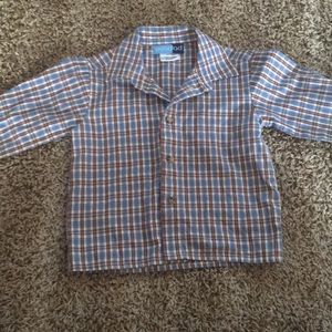 Long sleeve boys dress shirt